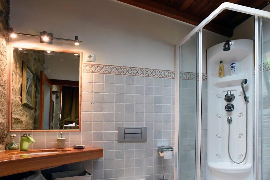 Casa De Afora Casa Con Piscina Y Jacuzzi Privados ξενώνας Σαντιάγο ντε Κομποστέλα Εξωτερικό φωτογραφία